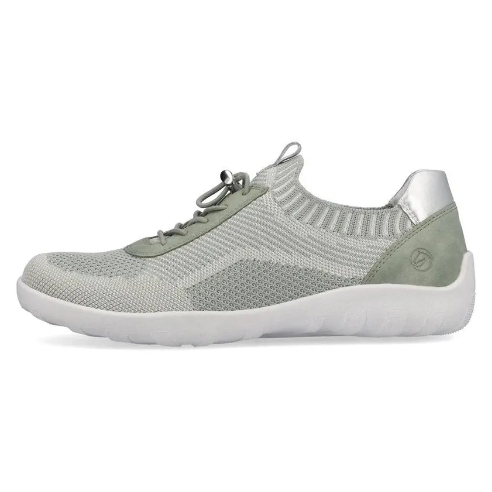 Remonte Liv 18 Mint Vanilla/Peppermint/Silver Sneaker (Women's)