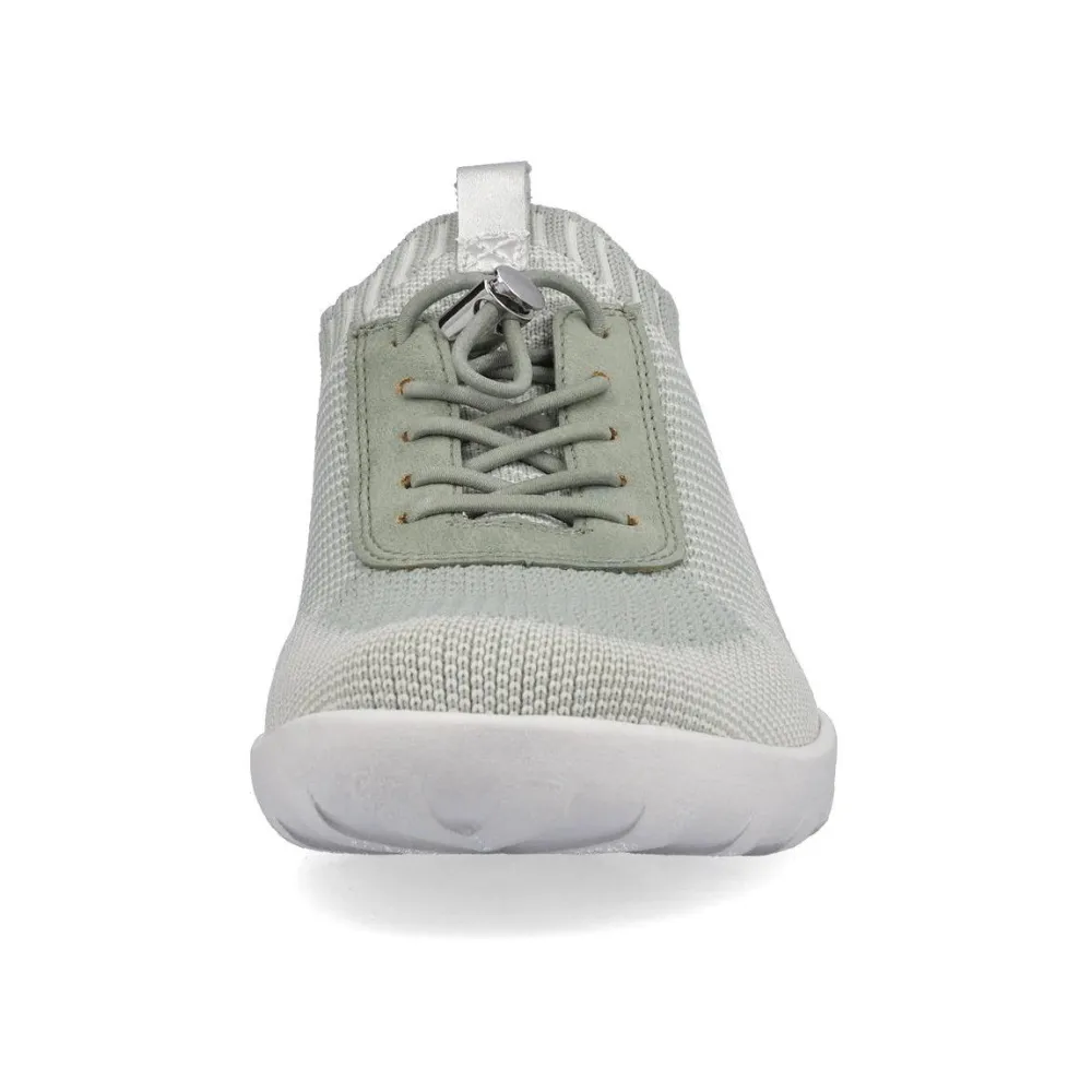 Remonte Liv 18 Mint Vanilla/Peppermint/Silver Sneaker (Women's)