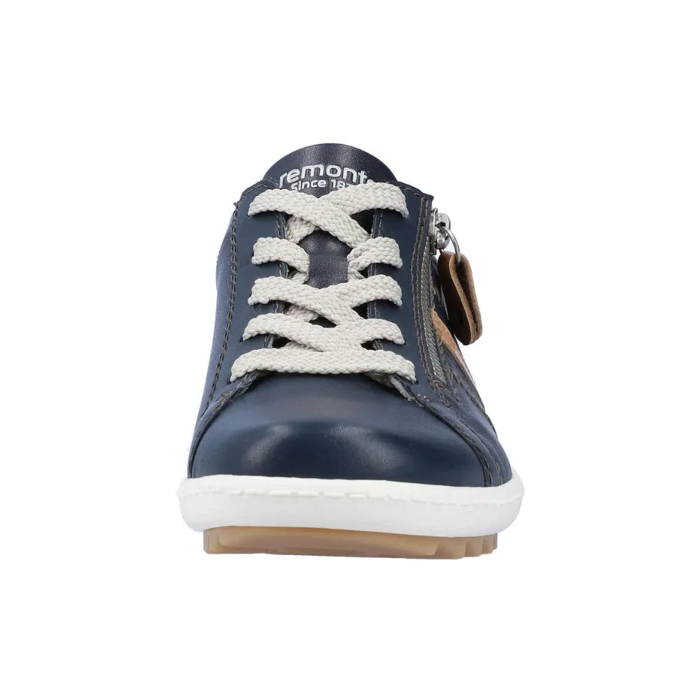 Remonte R1432 Liv 32 Navy Leather Sneaker (Women's)