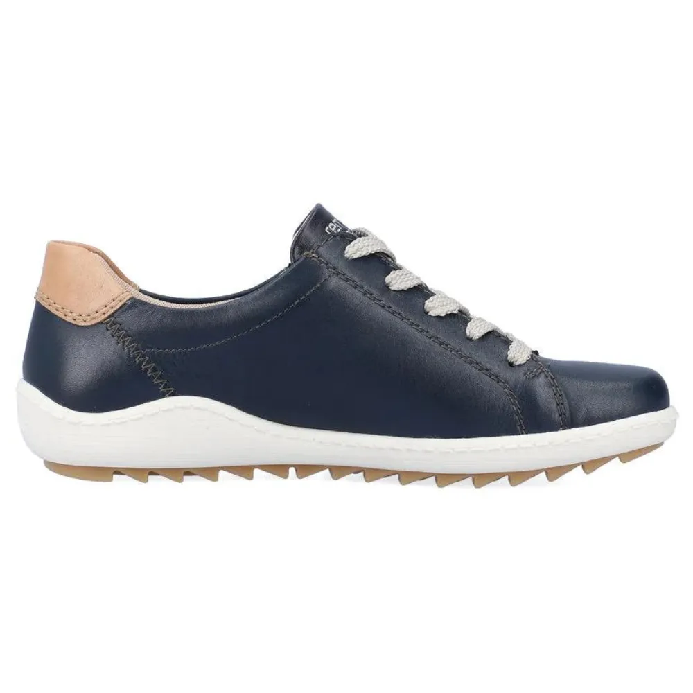 Remonte R1432 Liv 32 Navy Leather Sneaker (Women's)
