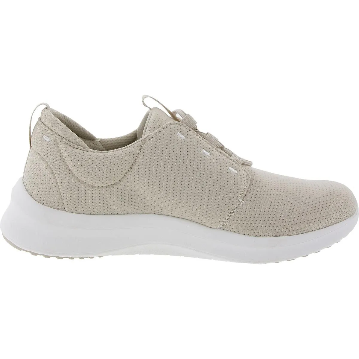 Renew Womens Padded Insole Manmade Slip-On Sneakers