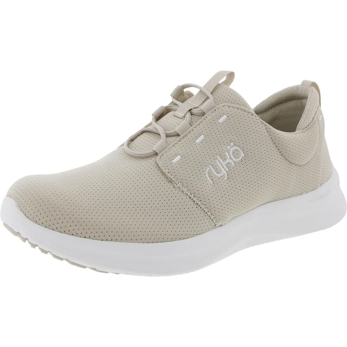 Renew Womens Padded Insole Manmade Slip-On Sneakers