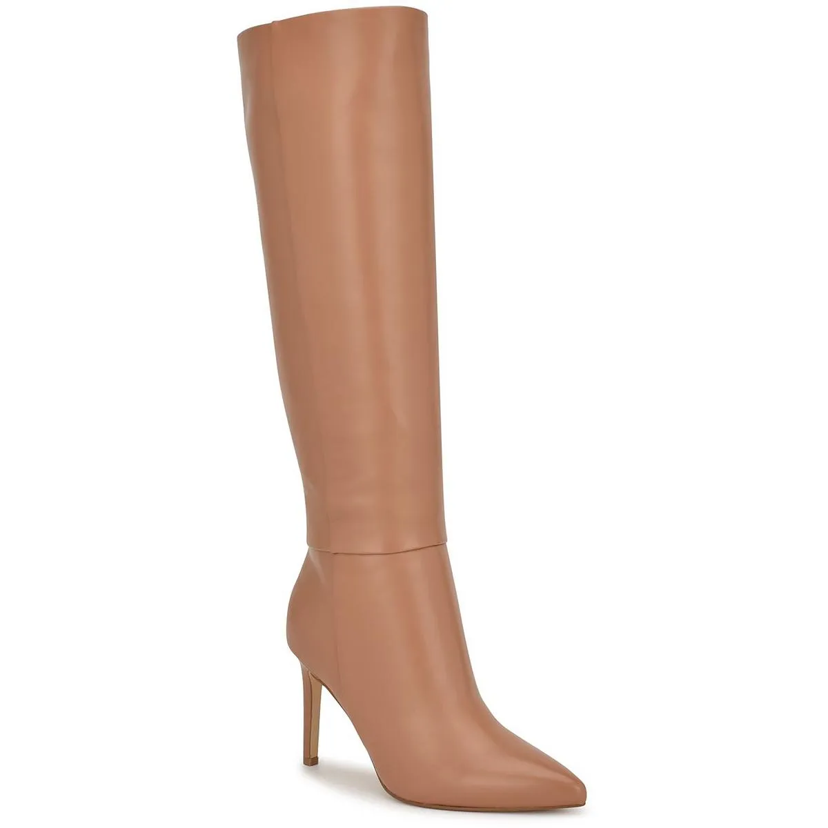 Richy  Womens Leather Dressy Knee-High Boots