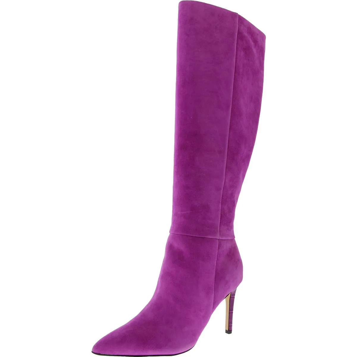 Richy  Womens Leather Dressy Knee-High Boots