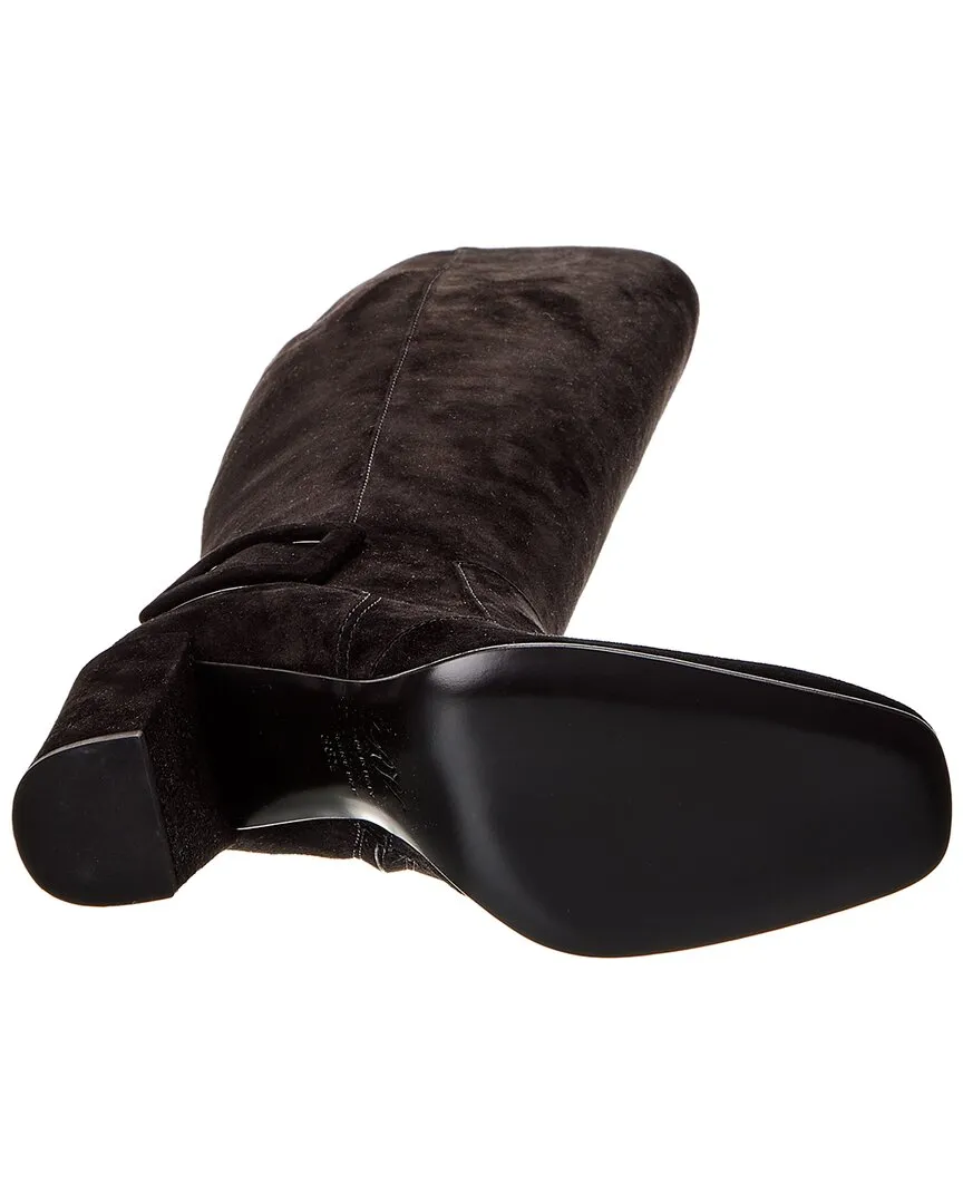 Roger Vivier Suede Knee-High Boot