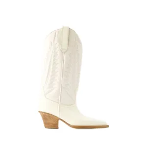 Rosario 60 Boots - Leather - Beige