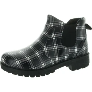 Rowen Womens Waterproof Leather Rain Boots