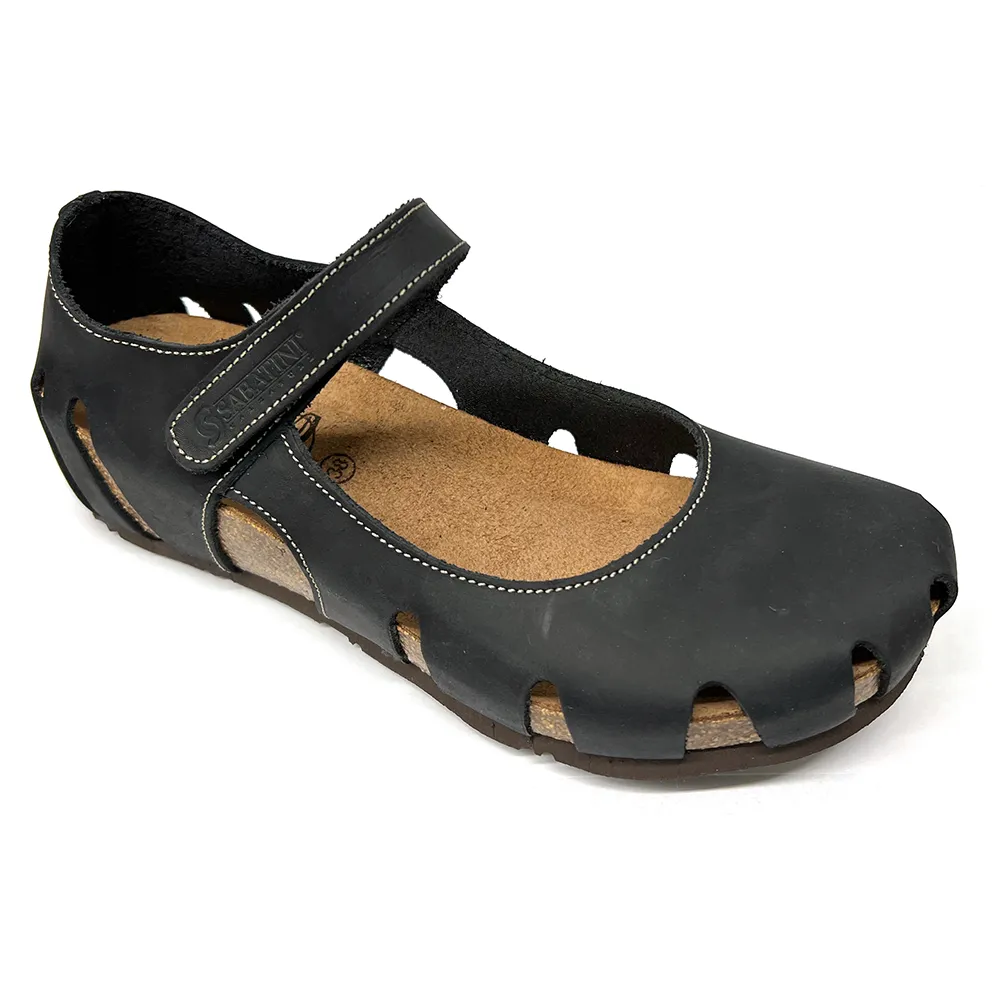 Sabatini Ellie Nero Crazy Sandal (Women's)