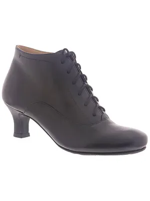 Sam Womens Leather Lace Up Shooties