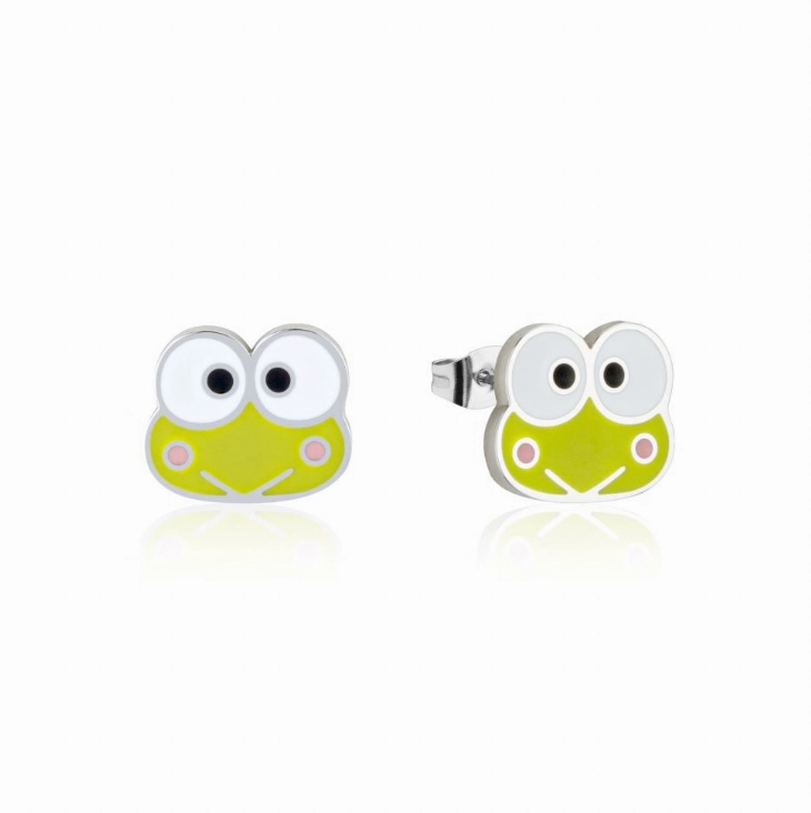 Sanrio - Keroppi - Necklace & Stud Earring