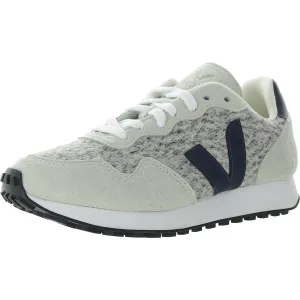 SDU Rec Flannel Womens Lace-Up Faux Suede Running & Training Shoes