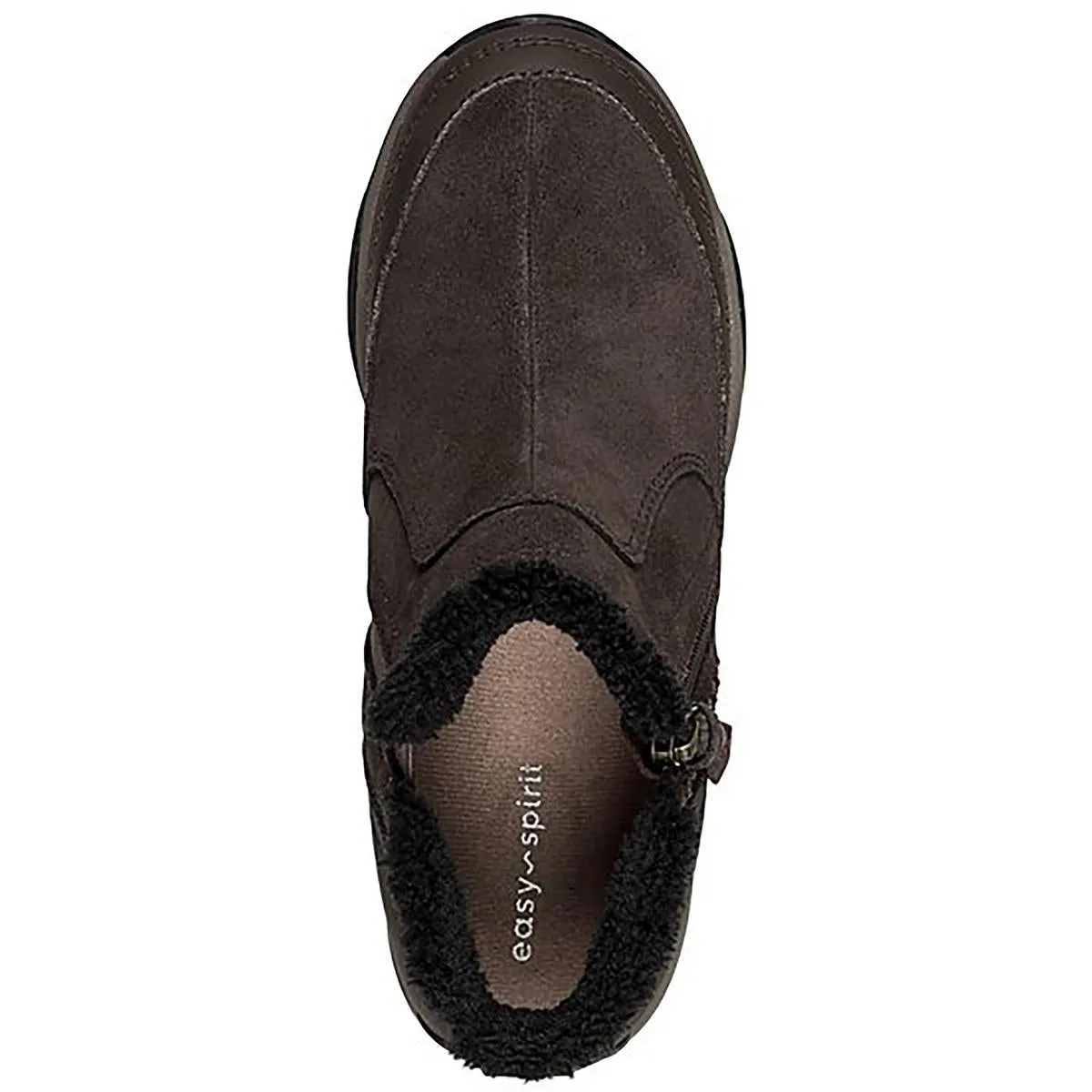 SEEPIC Womens Leather Side zipper Booties