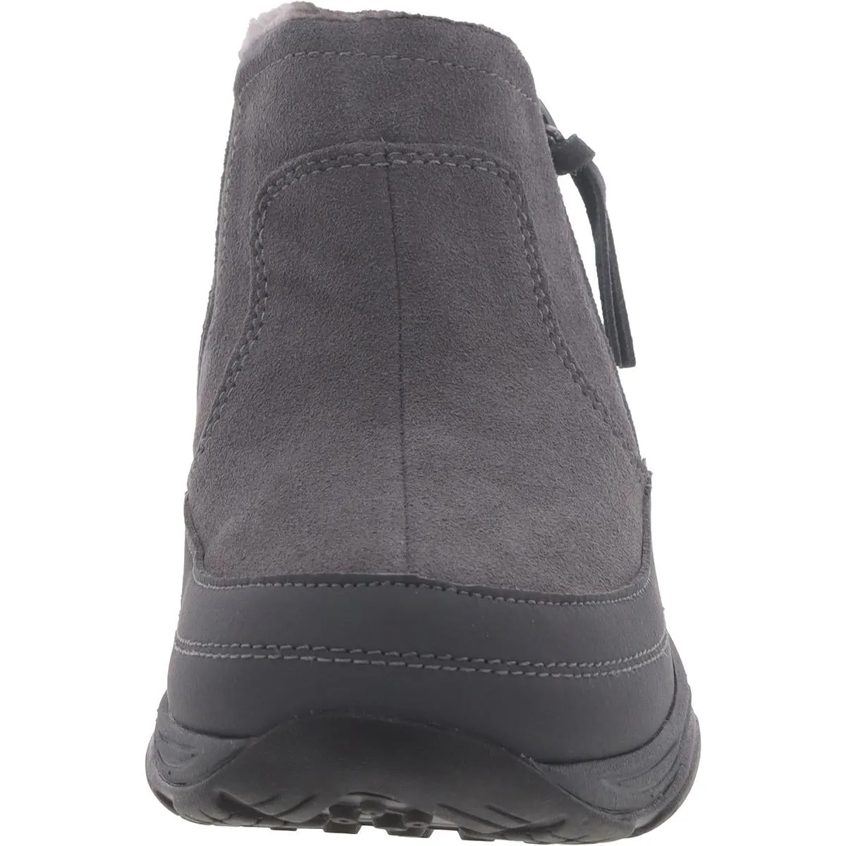 SEEPIC Womens Leather Side zipper Booties