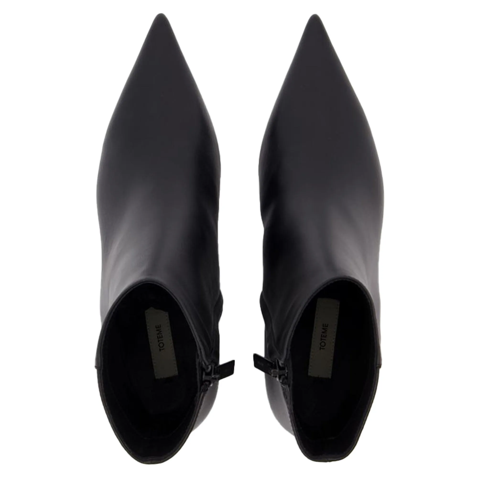 Sharp Ankle Boots - TOTEME - Leather - Black