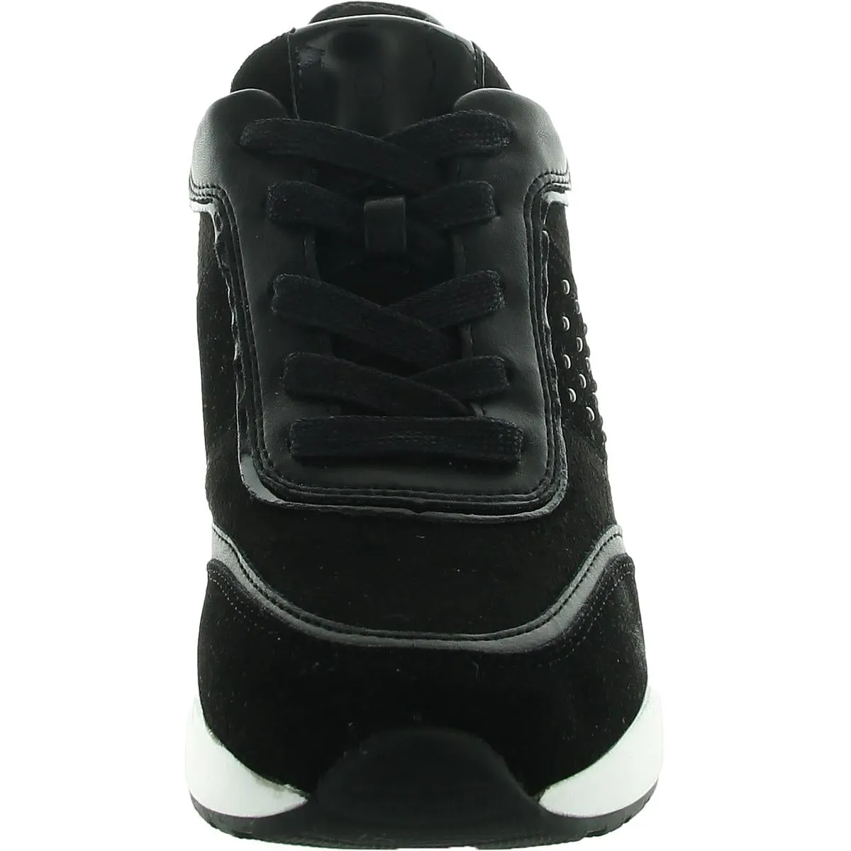 SHORE Womens Lace-Up Faux Leather Shooties