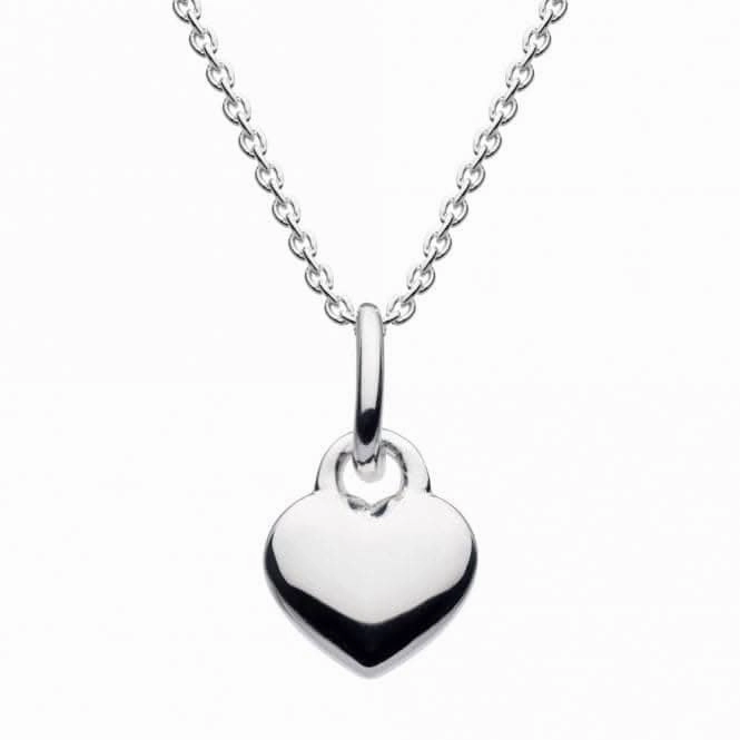 Small Puff Solid Heart Pendant 90C4HP