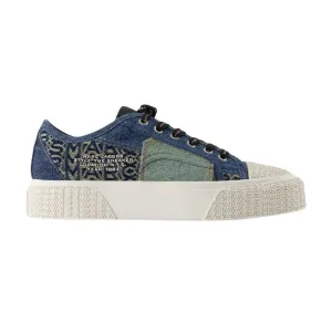 Sneakers - Cotton - Blue