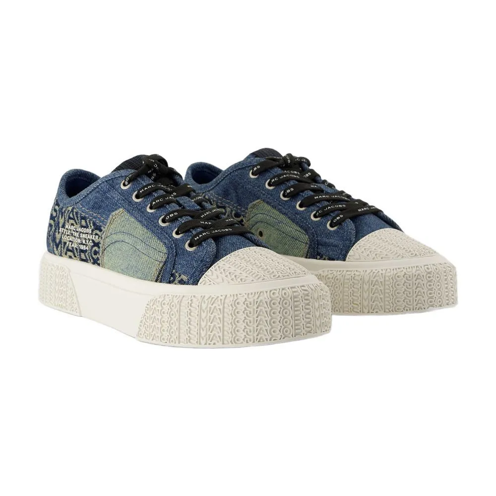 Sneakers - Cotton - Blue