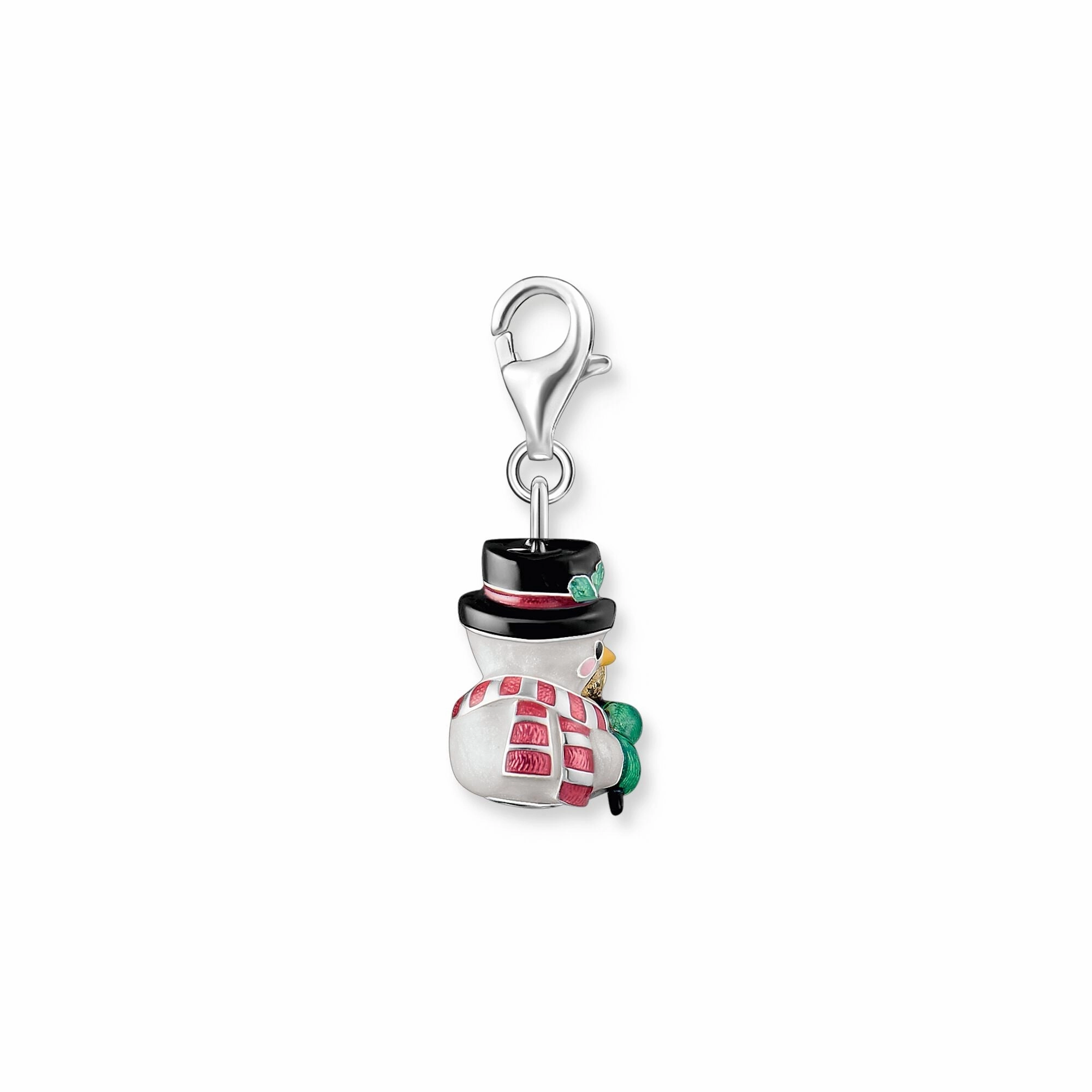 Snowman charm pendant