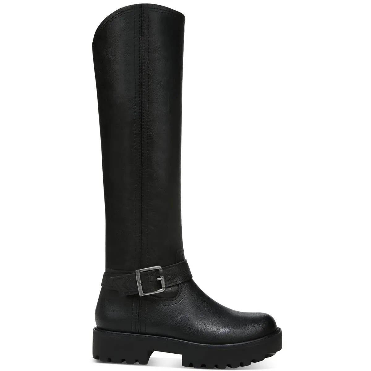 Solana Womens Zipper Knee-High Boots