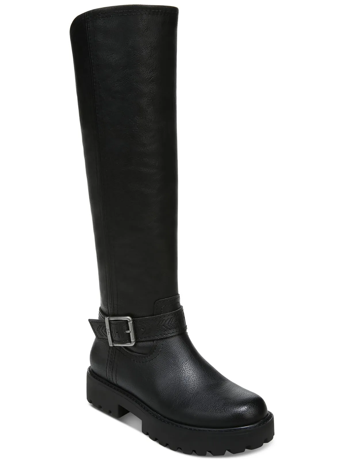 Solana Womens Zipper Knee-High Boots