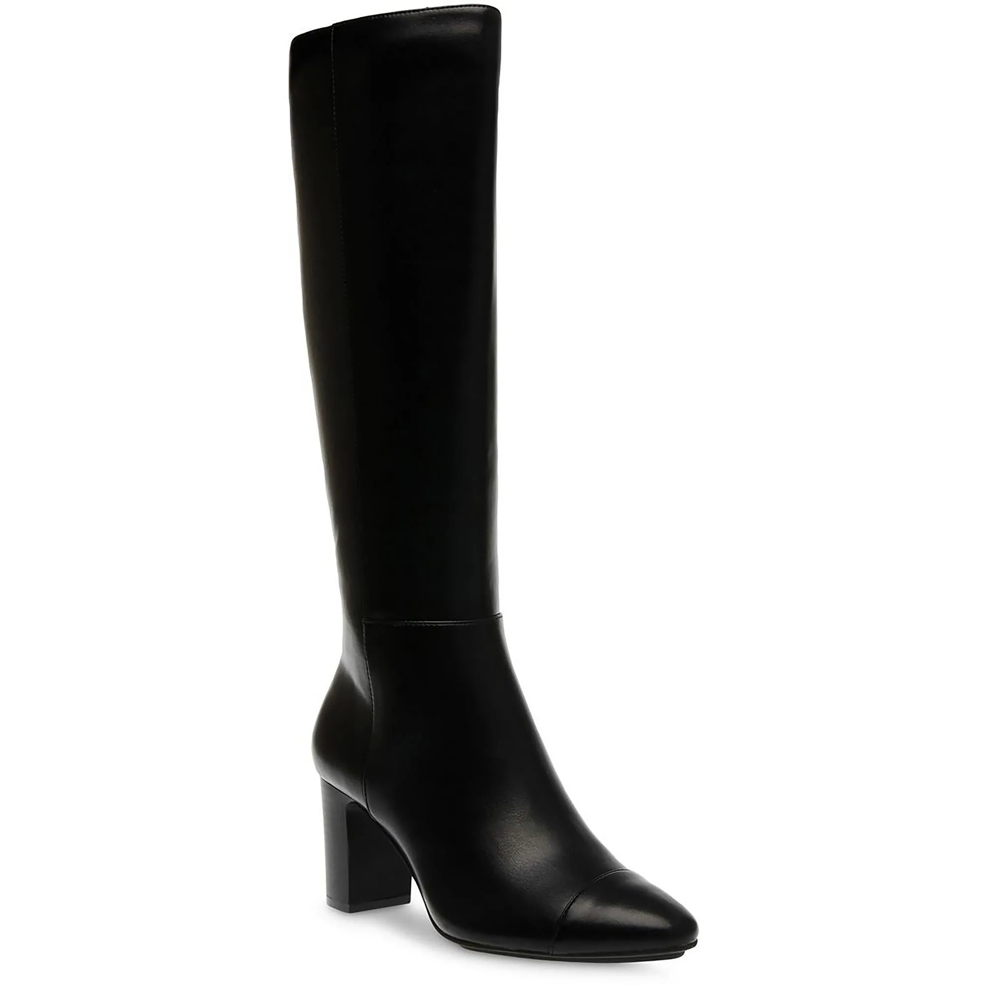 Spencer Womens Faux Leather Tall Knee-High Boots