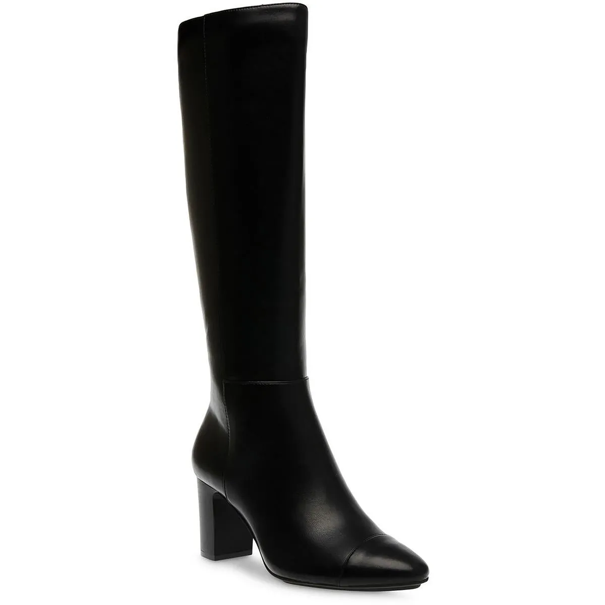 Spencer Womens Faux Leather Tall Knee-High Boots