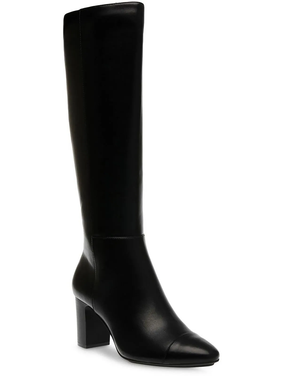 Spencer Womens Faux Leather Tall Knee-High Boots