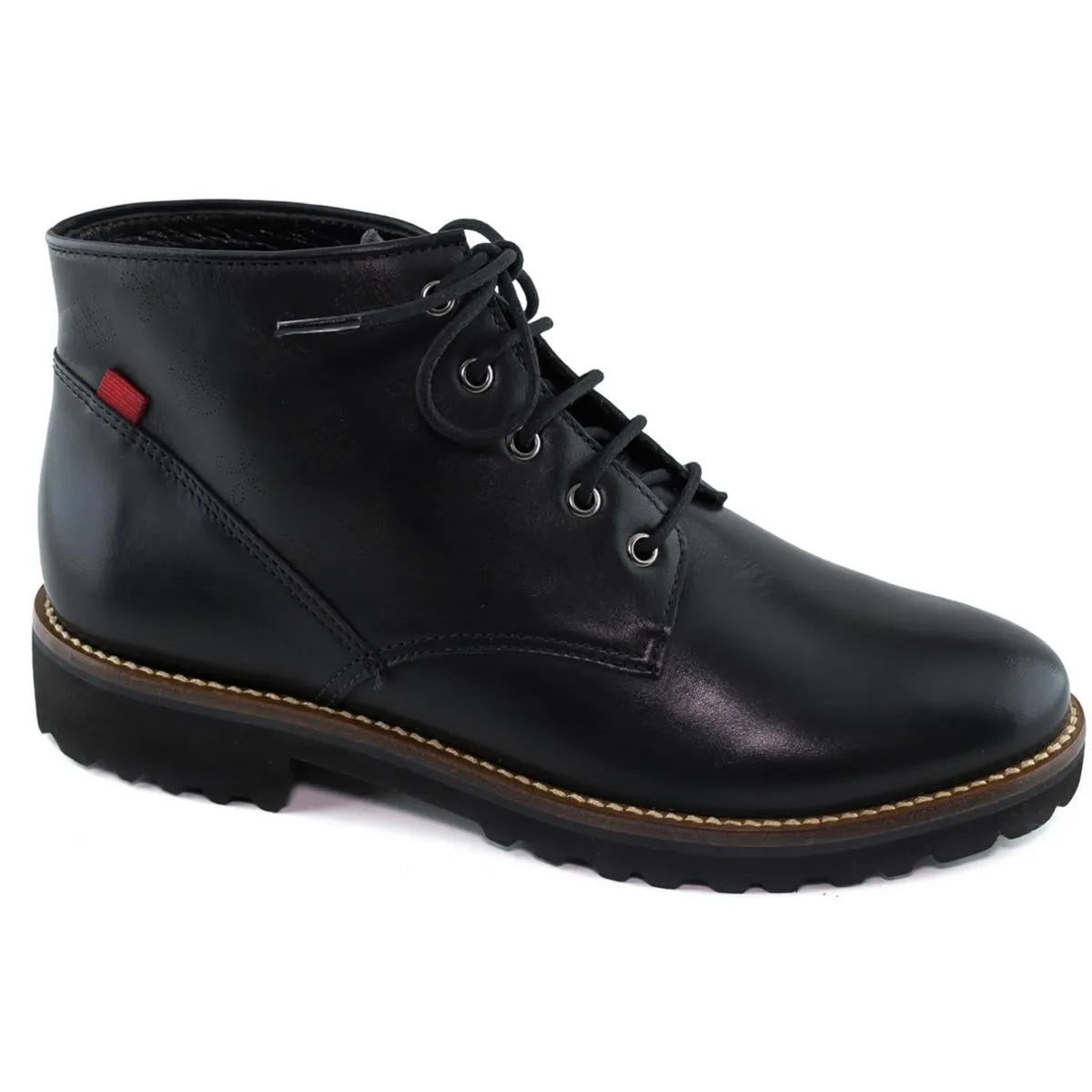 Spring St Bootie Womens Leather Lace Up Booties