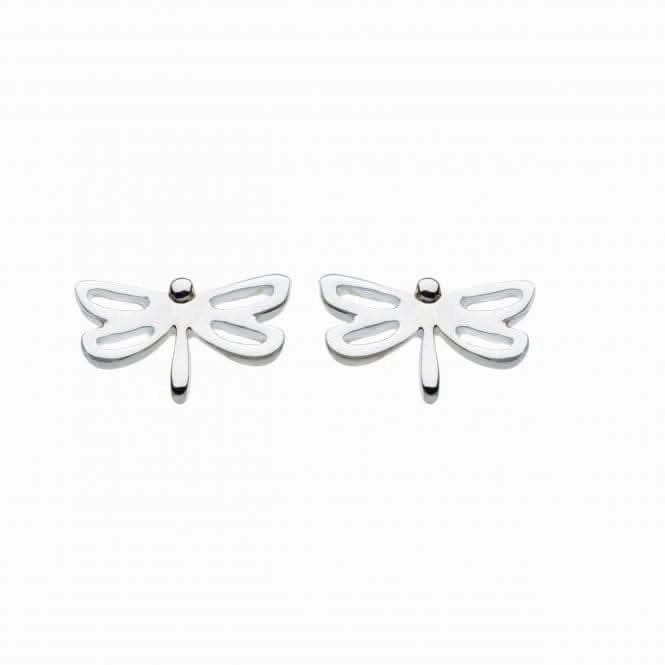 Sterling Silver Dinky Dragonfly Stud Earrings 4467HP