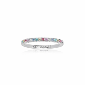 Sterling Silver Ellera Ring SJ-R2869-XCZ