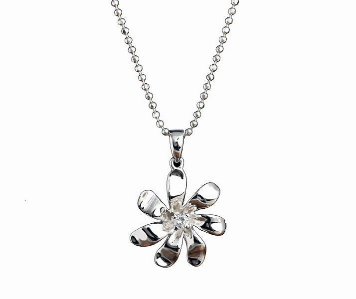 Sterling Silver Tiare Pendant (Chain Sold Separately)