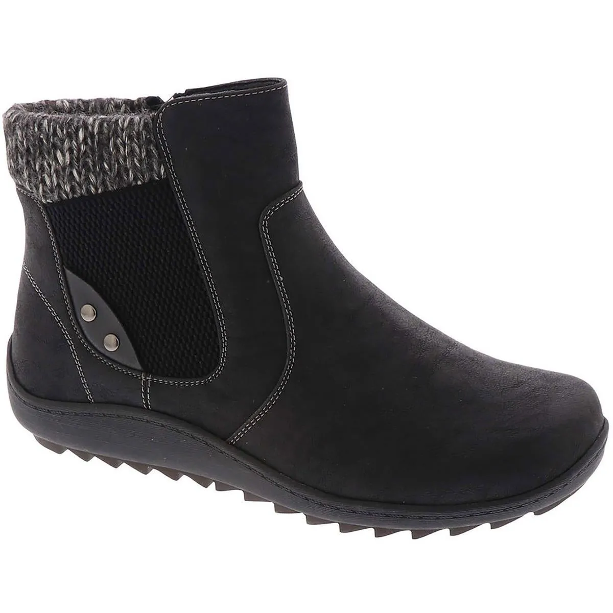 Sue Womens Faux Fur Lined Comfort Ankle Boots