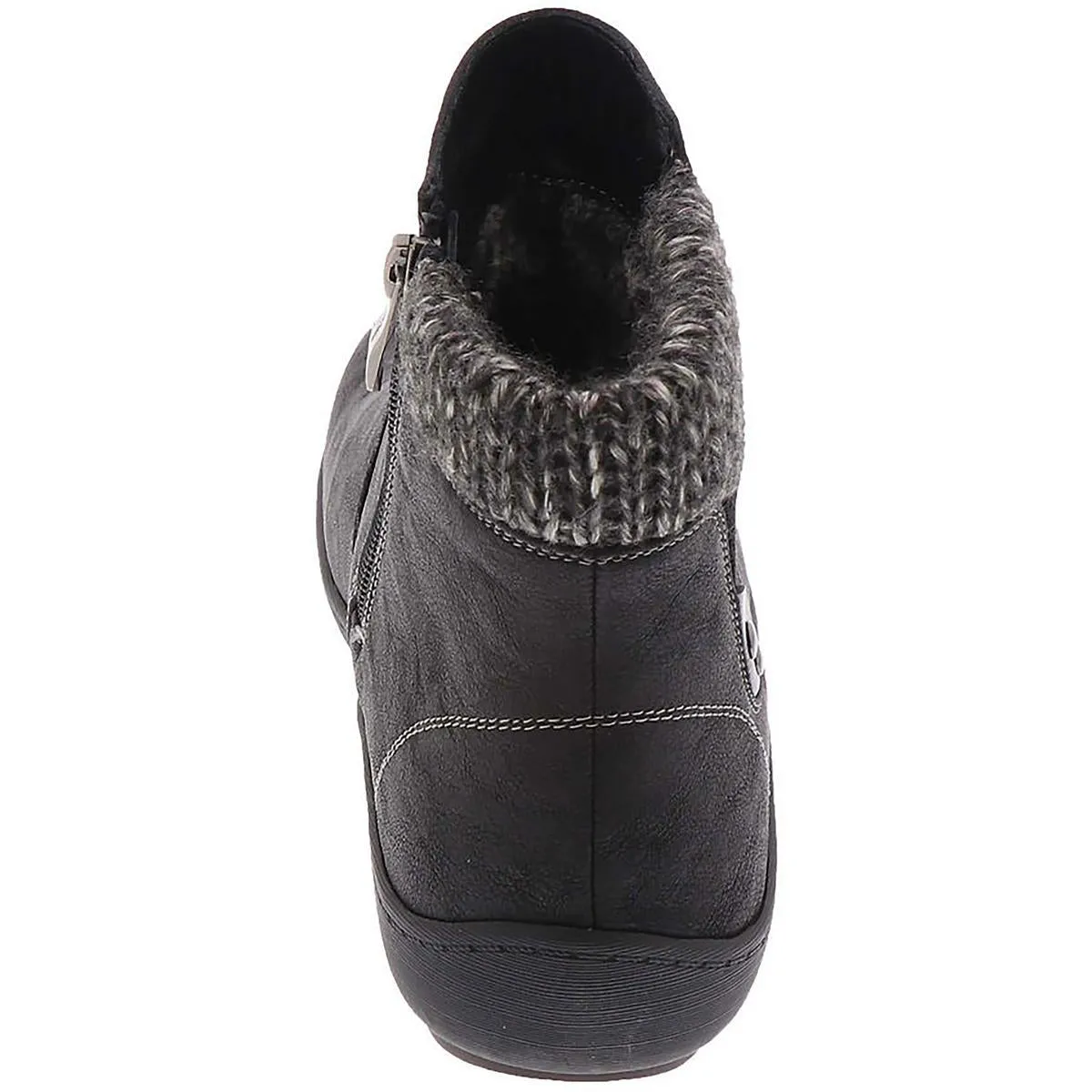 Sue Womens Faux Fur Lined Comfort Ankle Boots