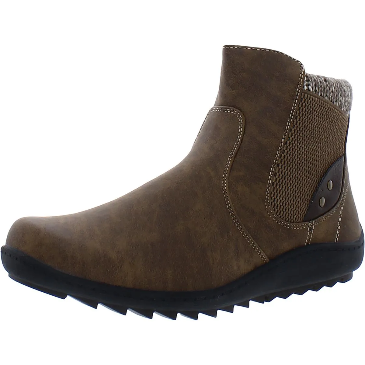 Sue Womens Faux Fur Lined Comfort Ankle Boots