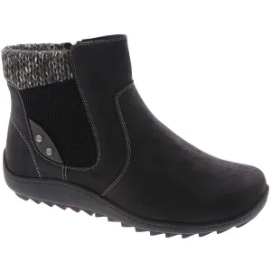 Sue Womens Faux Fur Lined Comfort Ankle Boots