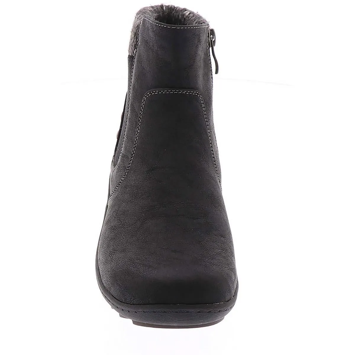 Sue Womens Faux Fur Lined Comfort Ankle Boots