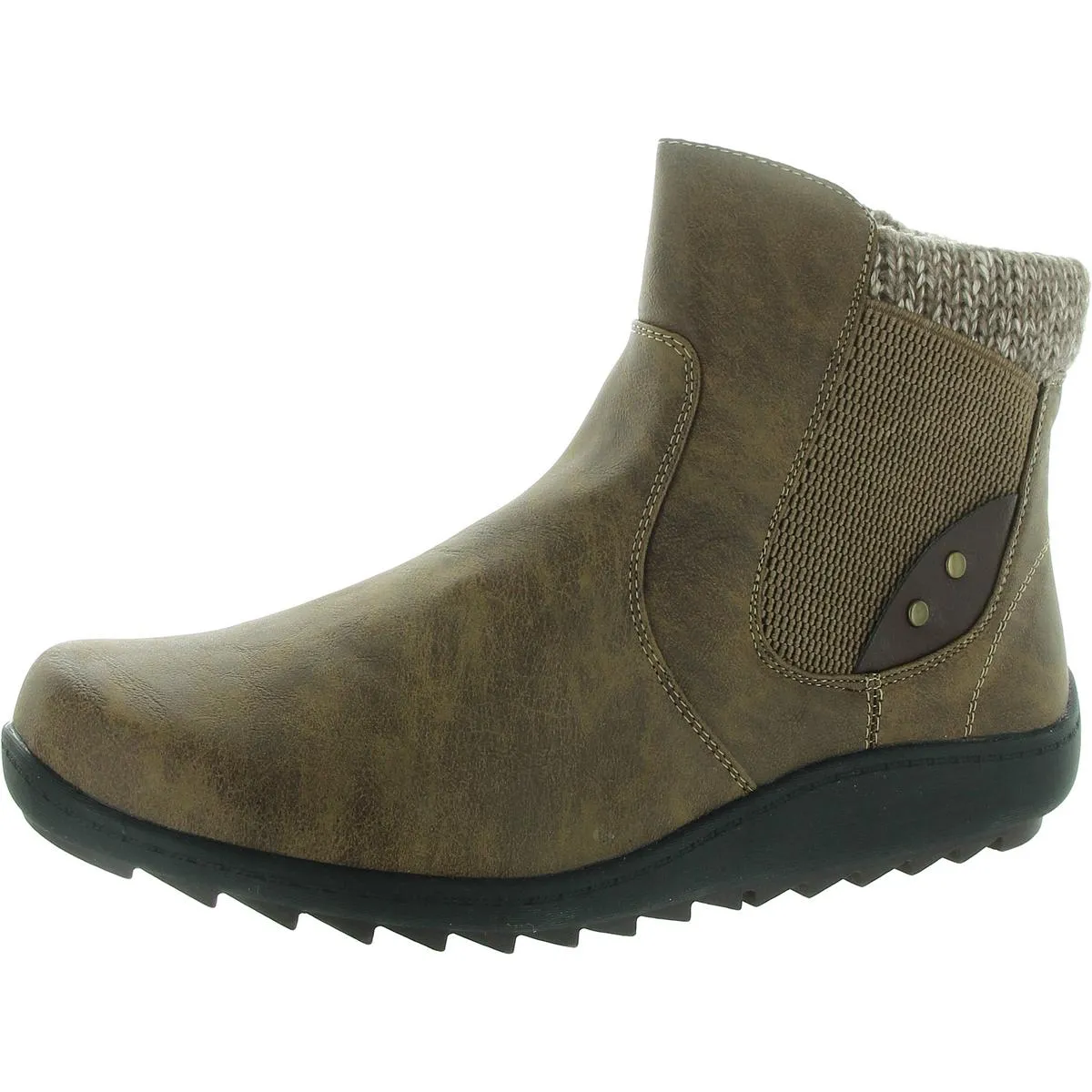 Sue Womens Faux Fur Lined Comfort Ankle Boots