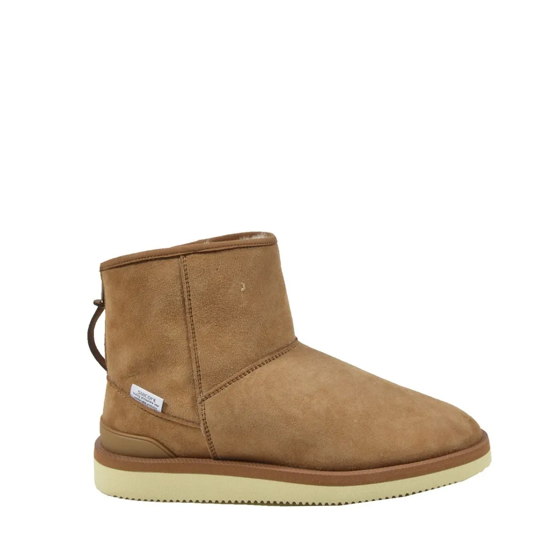 Suede Ankle Boots With Fur Lining