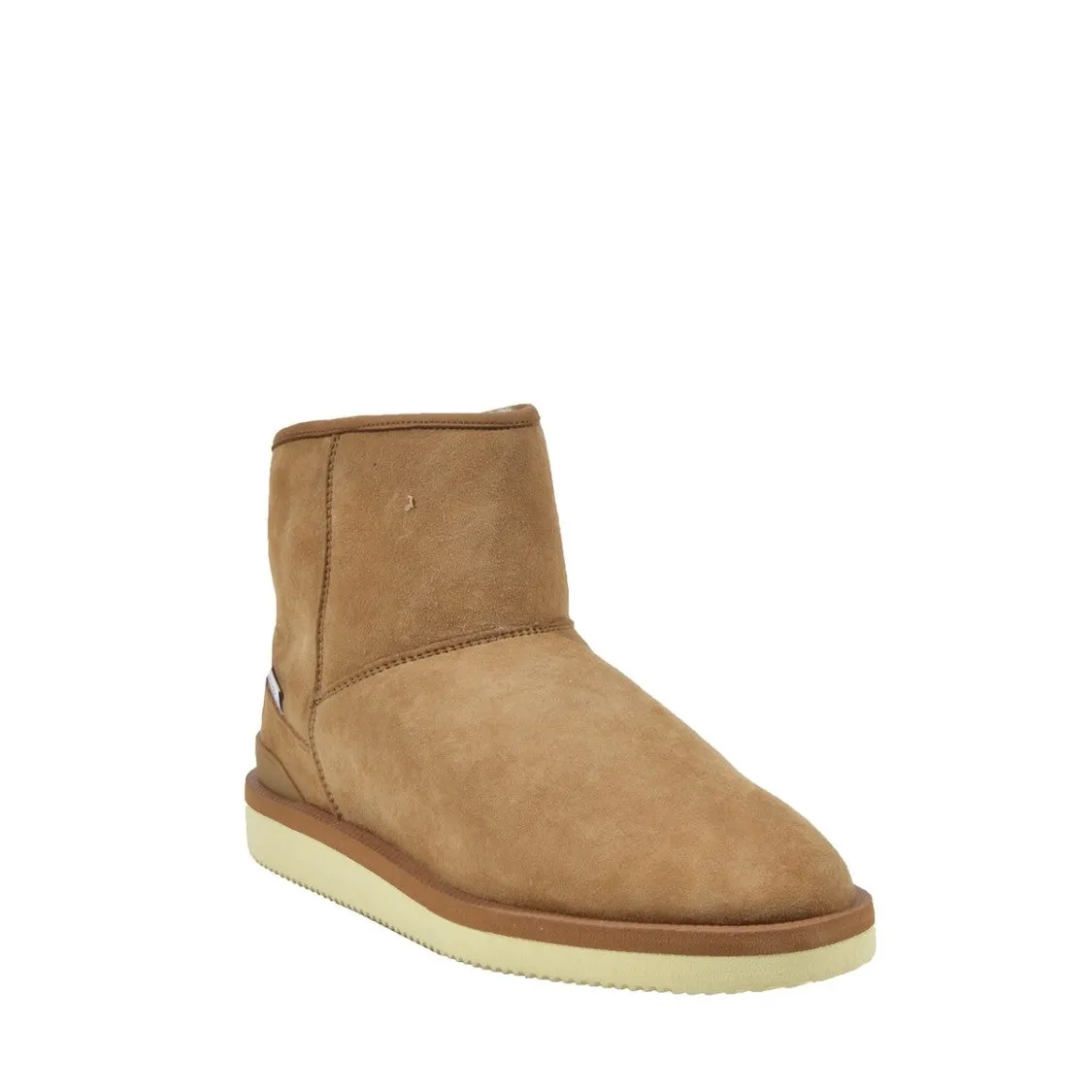 Suede Ankle Boots With Fur Lining