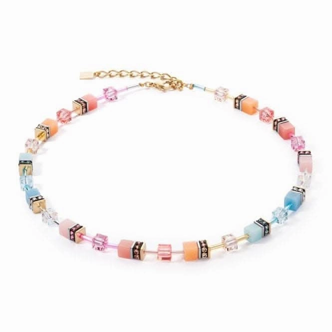 Swarovski Crystal Aqua Apricot Necklace 2838/10-2028