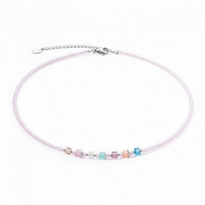 Swarovski Crystal Multicolour Rose Necklace 4357/10-1519