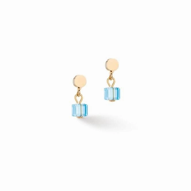 Swarovski Crystal Multicolour Turquoise Ear Studs 4357/21-1506
