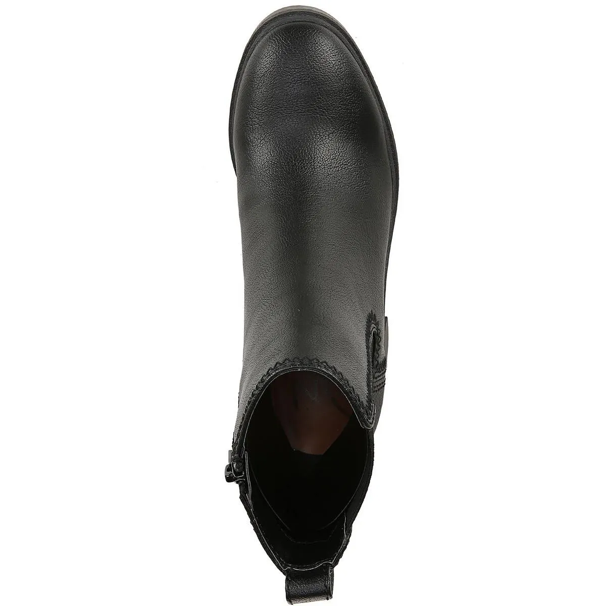 Teresa Womens Faux Leather Chelsea Booties