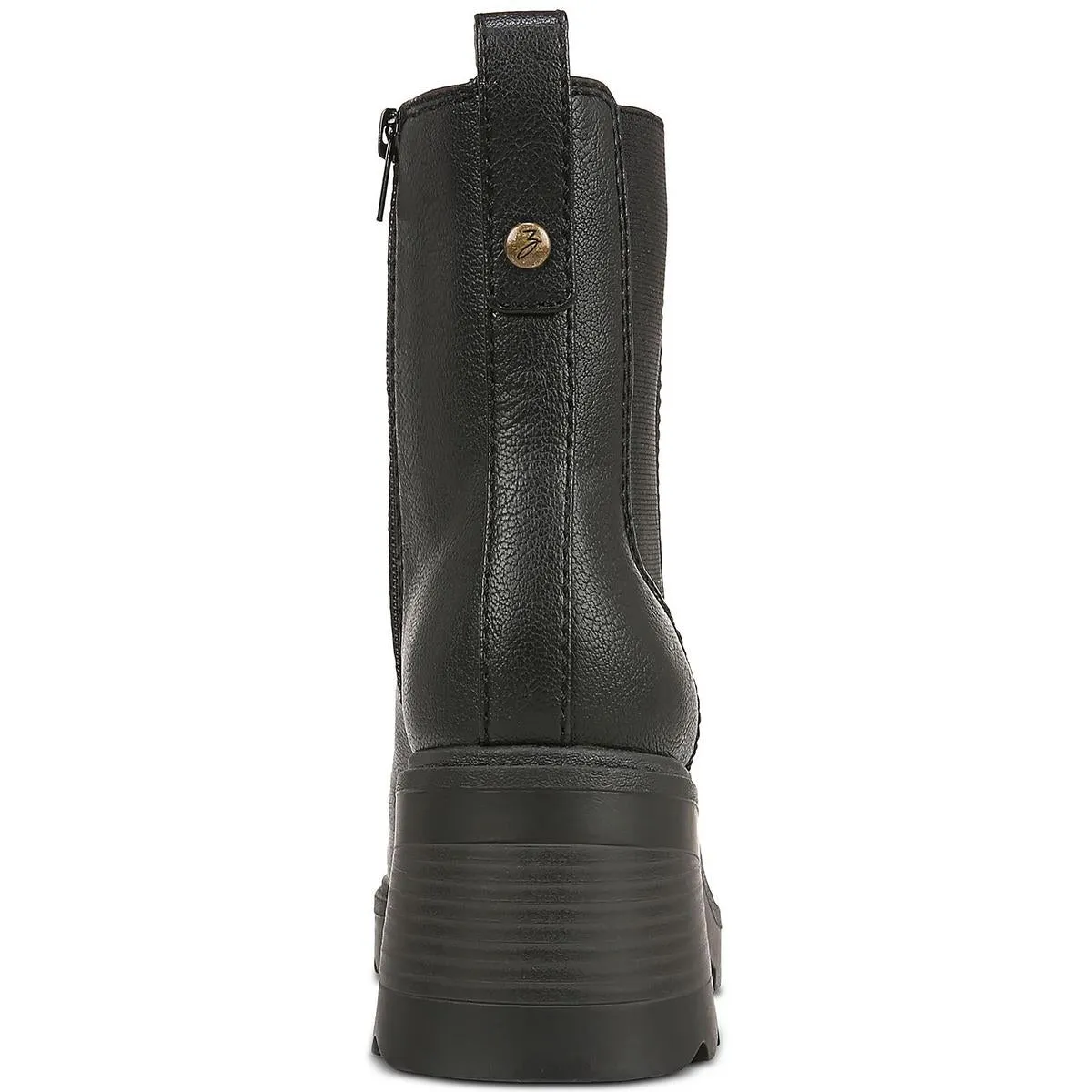 Teresa Womens Faux Leather Chelsea Booties