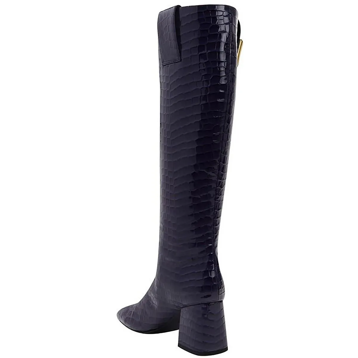 The Geminni Boot Womens Block Heel Man Made Knee-High Boots