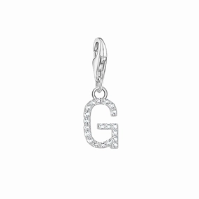 Thomas Sabo Charmista Sterling Silver Letter G Charm Pendant