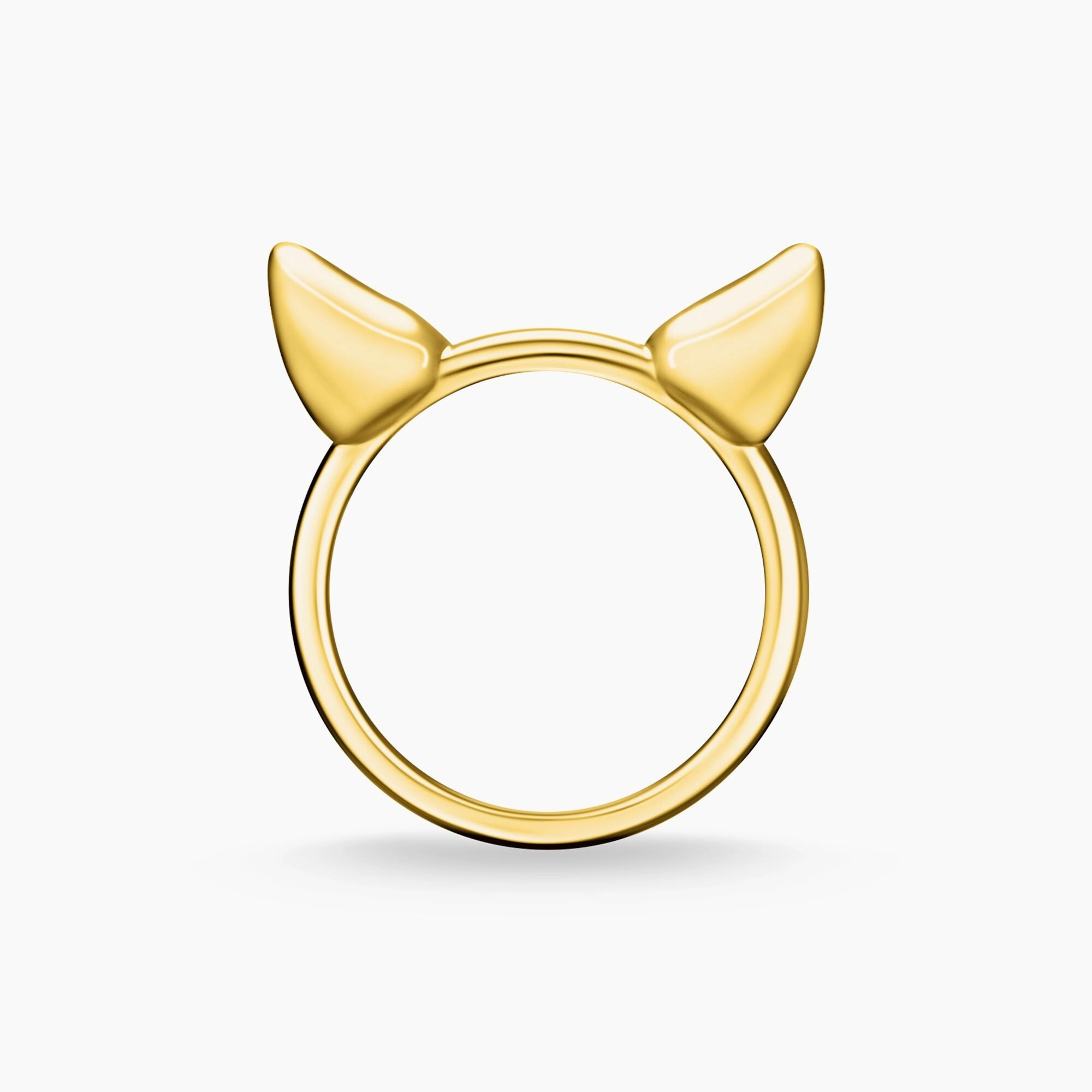 Thomas Sabo Gold Cats Ears Ring