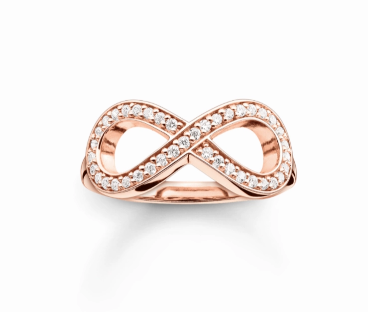 Thomas Sabo Infinity Ring Rose