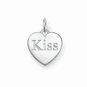 Thomas Sabo Kiss Heart Pendant Charm